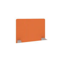 Экран настольный боковой тканевый Slim System Riva-2 С.ТЭКР.Б-60 оранжевая ткань