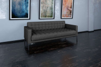 Коллекция мягкой мебели Нэкст Экокожа Euroline 9100 (черная)