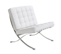 Кресло Barcelona Style белое