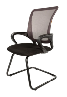 Офисное кресло CHAIRMAN 969V, ткань TW/сетчатый акрил, черный/серый