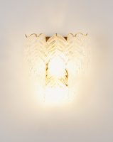 Хрустальный настенный светильник Moderli V2391-W Radience 1*E14*60W