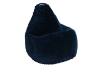 Бескаркасное кресло Мешок Груша 3XL 5022141 Ткань велюр Cozy Home синий