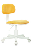 Кресло детское Бюрократ CH-W201NX желтый V398-30 крестовина пластик белый