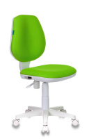 Кресло детское Бюрократ CH-W213/TW-18 салатовый TW-18 (пластик белый)