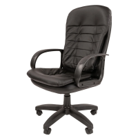 Офисное кресло Стандарт СТ-95, экокожа, черный