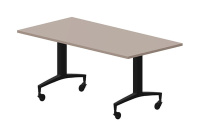 Столы для учебного центра Setup Тортора/Черный металл