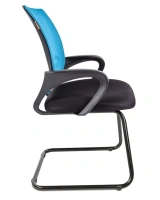 Офисное кресло CHAIRMAN 696V, ткань TW/сетчатый акрил, голубой