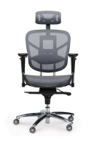 Офисное кресло СТАРТРЕК, ткань-сетка, серый