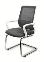 Офисное кресло ОПТИМА ЛЮКС, ткань-сетка, серый