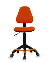 Кресло детское Бюрократ KD-4-F/TW-96-1 подставка для ног оранжевый TW-96-1