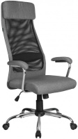 Кресло для персонала 8206 HX черная/черная сетка/ткань DW01/SW01