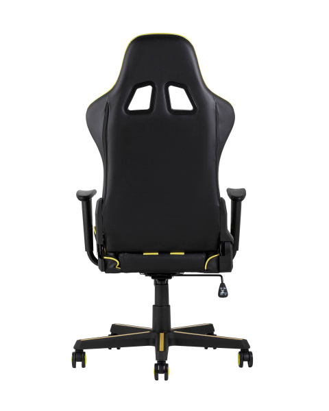 Кресло игровое TopChairs Camaro желтое