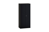 Шкаф для раздевалки металлический широкий Riva Metal RM.GBO-51 Черный