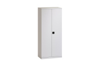 Шкаф для раздевалки металлический широкий Riva Metal RM.GBO-51 Белый