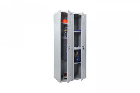 Шкаф Практик LS-21-80U Серый полуматовый