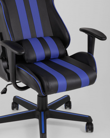 Кресло игровое TopChairs Camaro синее