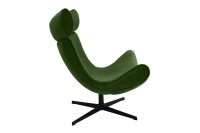 Кресло дизайнерское Toro FR 0663 Замша зеленая