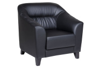 Коллекция мягкой мебели Райт Вуд Экокожа Euroline 9100 (черная)