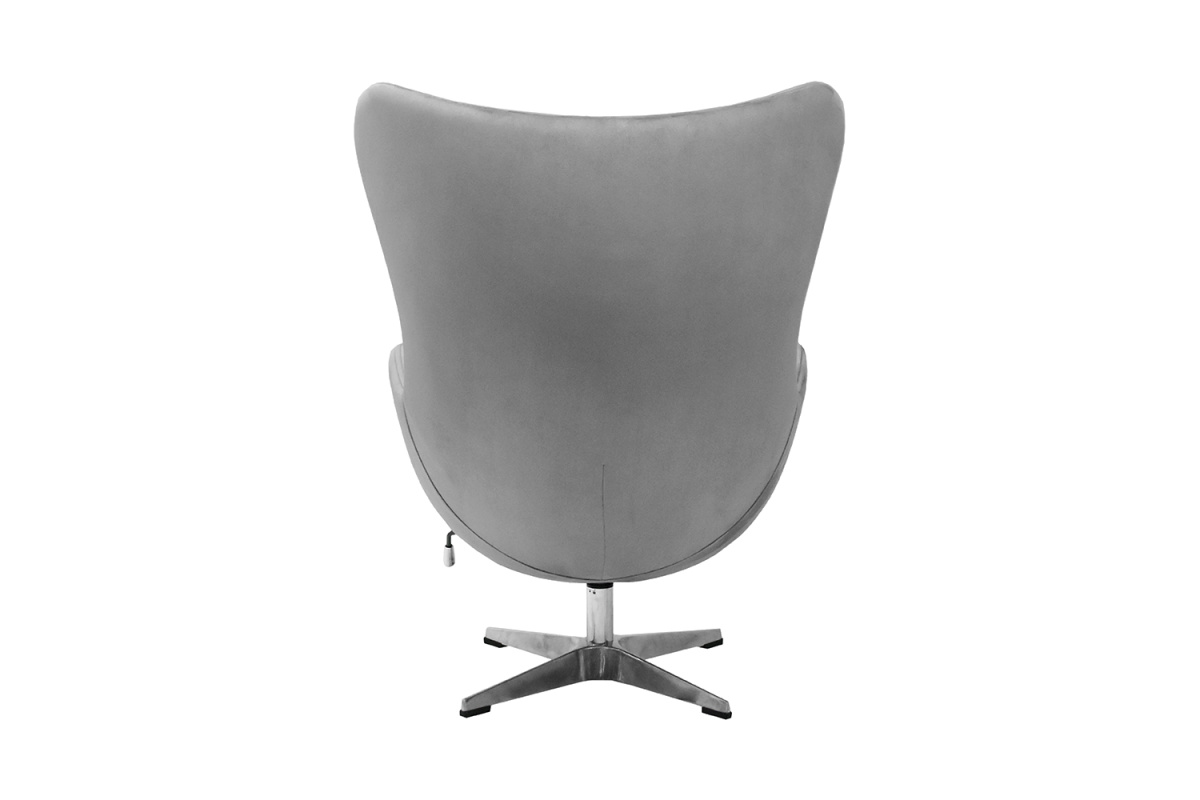 Кресло дизайнерское Egg Chair FR 0645 Замша серая