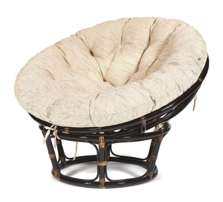 Кресло PAPASAN с подушкой, аntique brown Кресло PAPASAN с подушкой, аntique brown