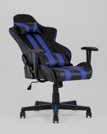 Кресло игровое TopChairs Camaro синее