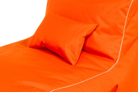Лежак 3300401 Ткань Оксфорд оранжевая