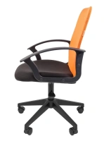 Офисное кресло CHAIRMAN 615, ткань стандарт/сетчатый акрил, оранжевый (лимитированный выпуск)