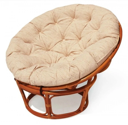 Кресло PAPASAN с подушкой, сognac Кресло PAPASAN с подушкой, сognac