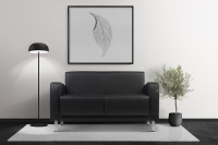 Коллекция мягкой мебели Марко Экокожа Экотекс 3001 (черная)