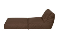 Лежак раскладной 3301501 Ткань Оксфорд коричневая