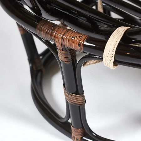 Кресло PAPASAN с подушкой, аntique brown Кресло PAPASAN с подушкой, аntique brown