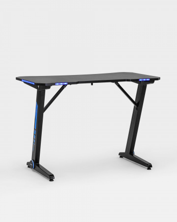 Стол компьютерный игровой TopChairs Arena LED, черный Стол компьютерный игровой TopChairs Arena LED, черный