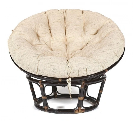 Кресло PAPASAN с подушкой, аntique brown Кресло PAPASAN с подушкой, аntique brown