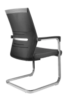 Офисное кресло D818, сетка, серый