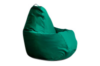 Бескаркасное кресло Мешок Груша 2XL 5002031 Ткань Фьюжн зеленая