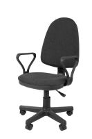 Офисное кресло Стандарт Престиж, ткань C, серый