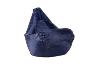 Бескаркасное кресло Мешок Груша L 5000711 Ткань Оксфорд темно-синяя