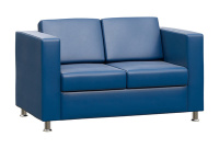 Коллекция мягкой мебели Born Экокожа Oregon 3 (синяя)