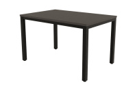 Стол обеденный Lanch 21LANCH.002 New graphit/Черный металл