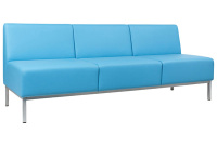 Коллекция мягкой мебели Компакт Экокожа Euroline 936 (пастельно-синяя)