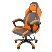 Геймерское кресло CHAIRMAN Game 20, серый/оранжевый