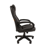Офисное кресло CHAIRMAN 432, экокожа, черный